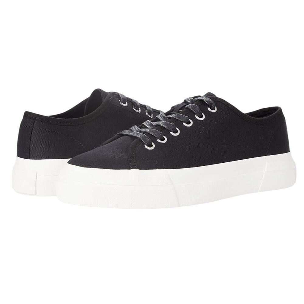 Vagabond Shoemakers Womens Teddie Sneakers EU 40 US Size 10 Black Canvas NWOB